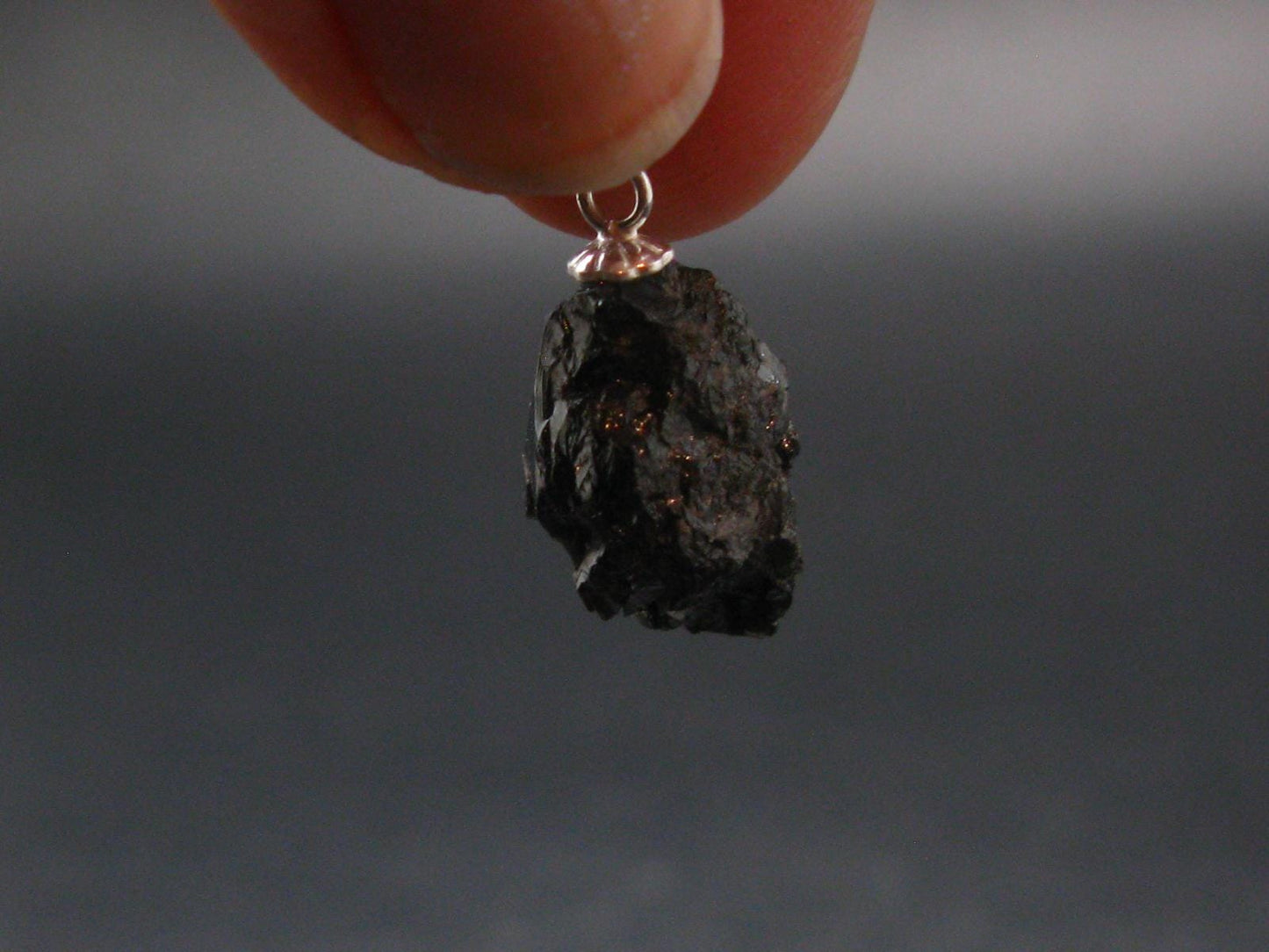 Cassiterite Pendant From China - 0.8" - 4.2 Grams