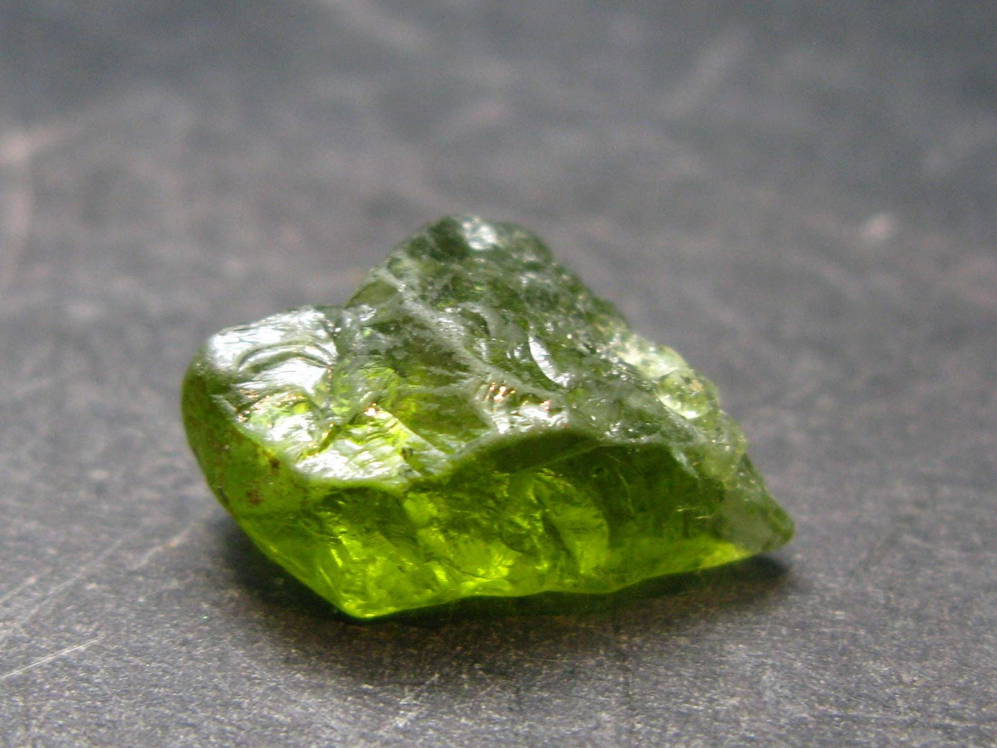 Rare 12.0 Carat Gem Peridot Olivine Crystal from Arizona, USA - 0.7"