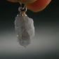 Rare Raw Hackmanite Silver Pendant from Afghanistan - 0.8" - 0.82 Grams