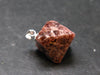 Spinel Crystal Silver Pendant From Vietnam - 0.8" - 4.31 Grams