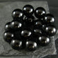 Black Onyx Genuine Bracelet ~ 7 Inches ~ 12mm Round Beads