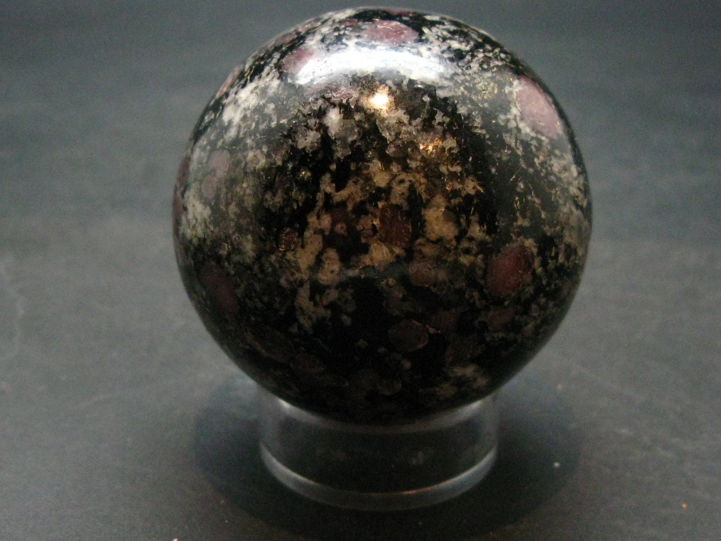 Red Garnet Almandine 1.8" Sphere From India