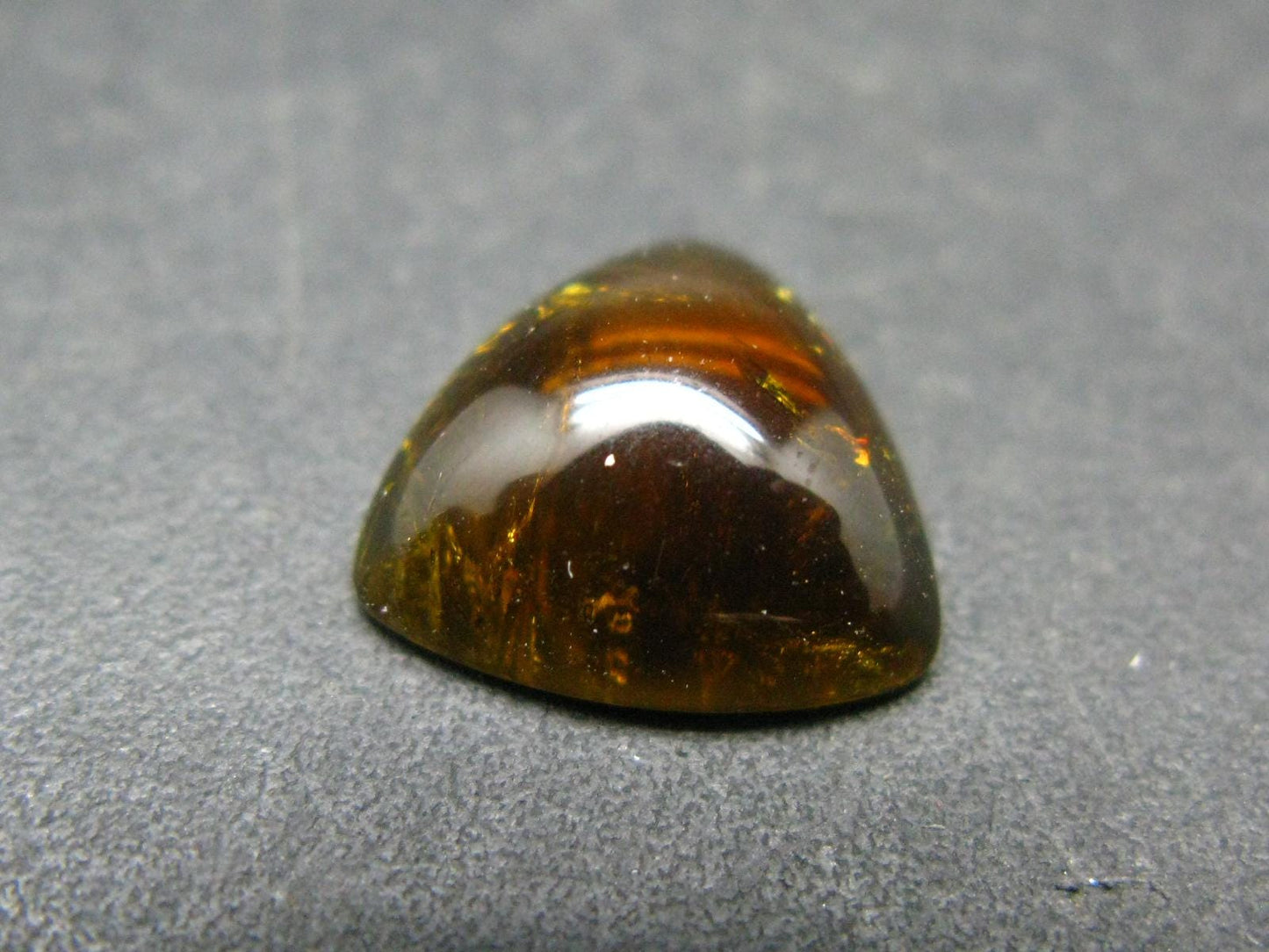 Green Tourmaline Cabochon From Brazil - 6.51 Carats - 12x12mm