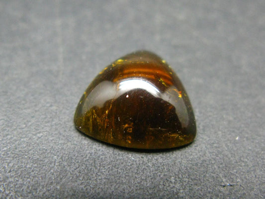 Green Tourmaline Cabochon From Brazil - 6.51 Carats - 12x12mm