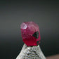 Beautiful Rare Gem Bixbite Red Beryl Emerald Cut Stone From Utah USA - 0.42 Carats - 5x4mm