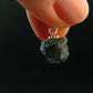 Blue Lazulite Silver Pendant From Pakistan - 0.6" - 1.18 Grams