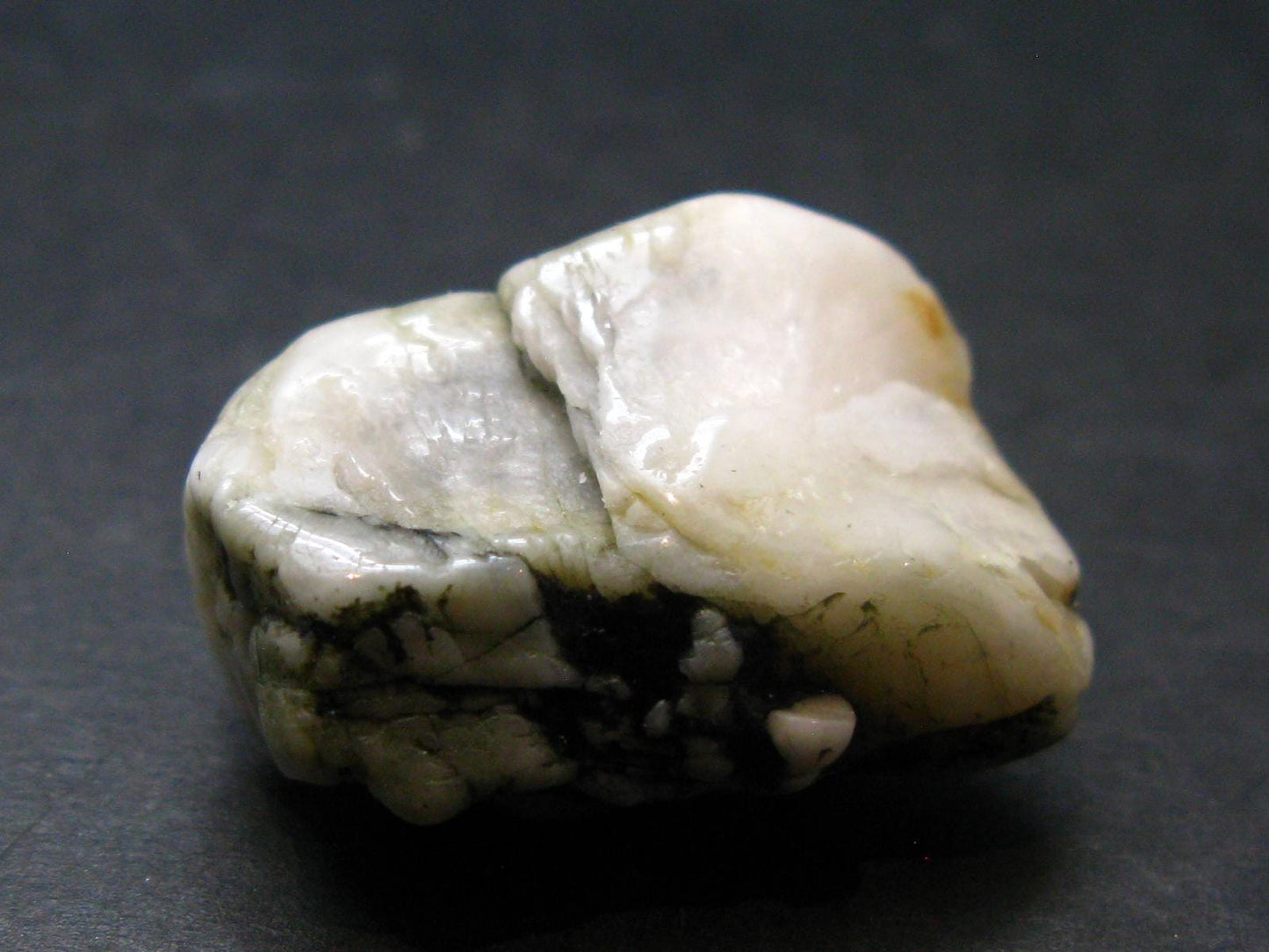 Phenakite Phenacite Tumbled Stone from Brazil - 12.41 Grams - 1.0"