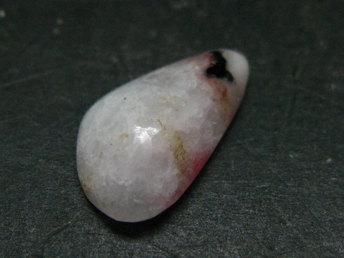 Rare Pink Tugtupite Tumbled Piece From Greenland - 7.40 Carats - 0.8"