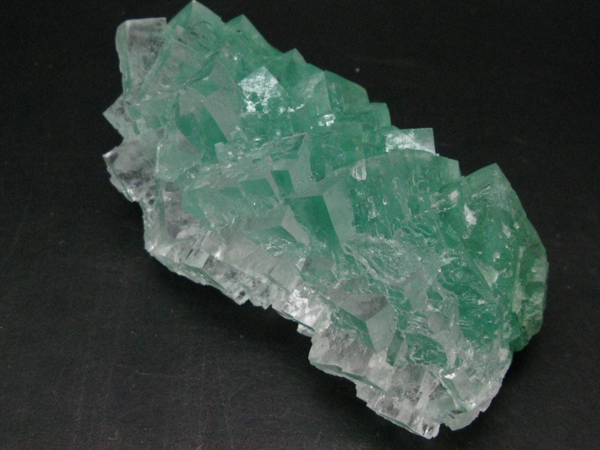 Green Halite Cluster From Poland - 5.1" - 377 Grams
