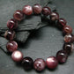 Lepidolite Genuine Bracelet ~ 7.5 Inches ~ 12mm Round Beads