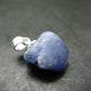 Tanzanite Pendant In Sterling Silver From Tanzania - 0.8" - 1.85 Grams