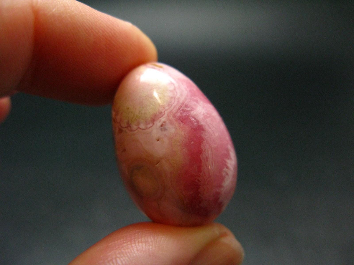 Rhodochrosite Egg from Argentina - 1.0" - 14.85 Grams