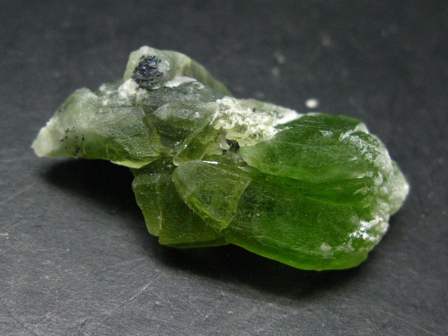 Rare 89.25 Carat Gem Peridot Olivine Cluster from Pakistan - 1.1"