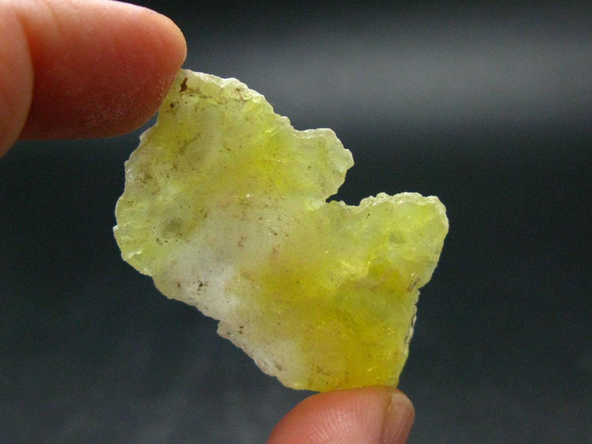 Rare Yellow Brucite Crystal From Pakistan - 1.7"