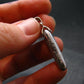 Muonionalusta Meteorite Silver Pendant from Sweden - 1.5" - 5.0 Grams
