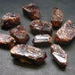 Lot of 10 Zircon Crystals From Tanzania - 47.8 Grams