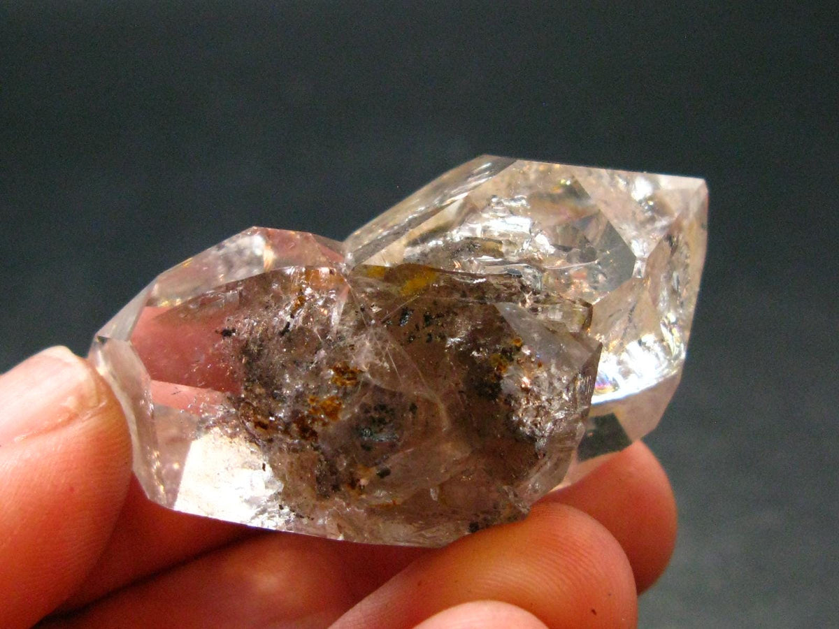 Fine Herkimer Diamond Quartz Crystal From New York - 1.7" - 25.58 Grams