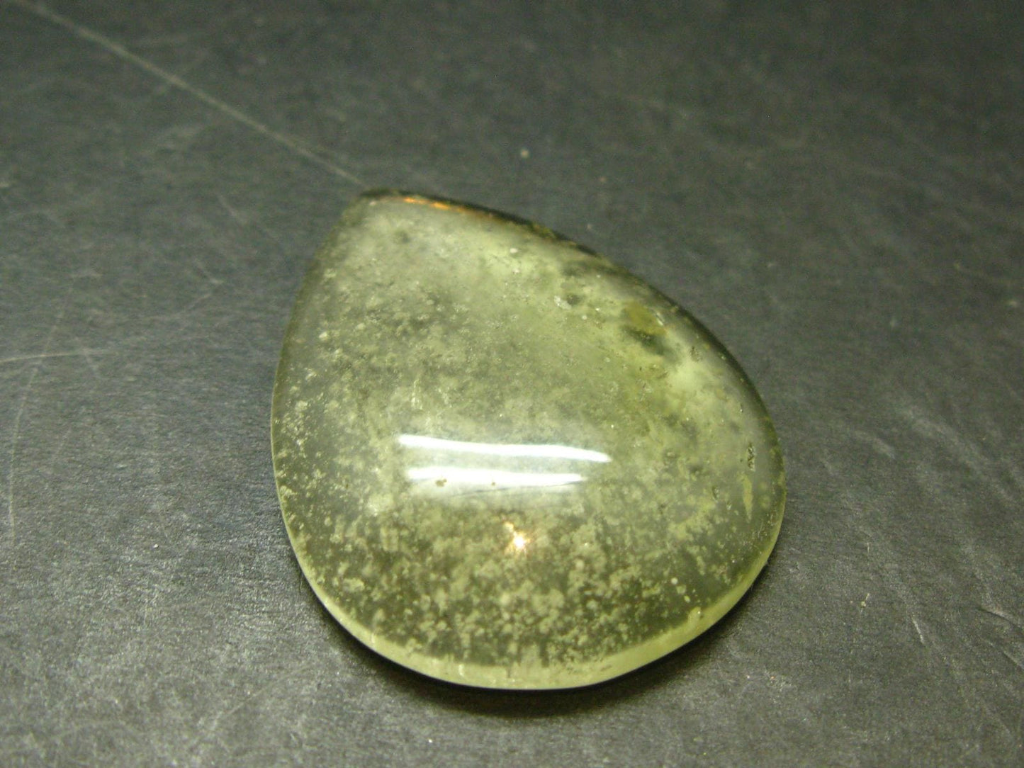 Nice Gem Libyan Tektite Cabochon From Libya - 9.00 Grams