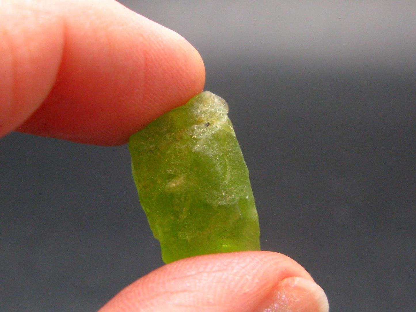 Rare 14.5 Carat Gem Peridot Olivine Crystal from Arizona, USA - 0.7"