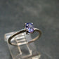 Tanzanite (Zoisite) Sterling Silver Ring - 1.04 Grams - Size 6