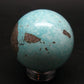 Genuine Turquoise Ball Sphere From Erdenet Mine, Mongolia - 32mm - 214 Carats