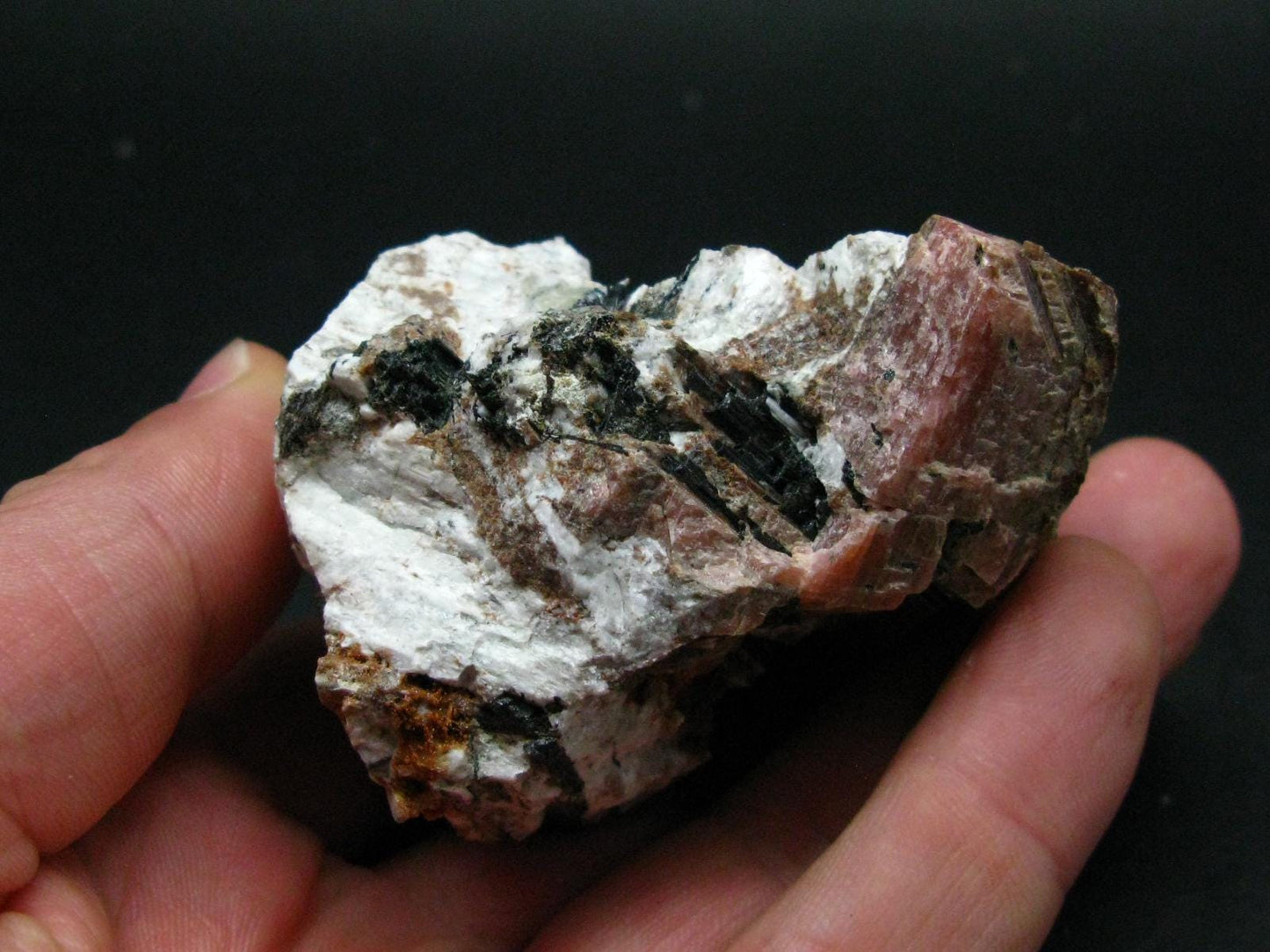 Large Natrolite Serandite And Aegirine Crystal from Canada - 3.0" - 194.37 Grams