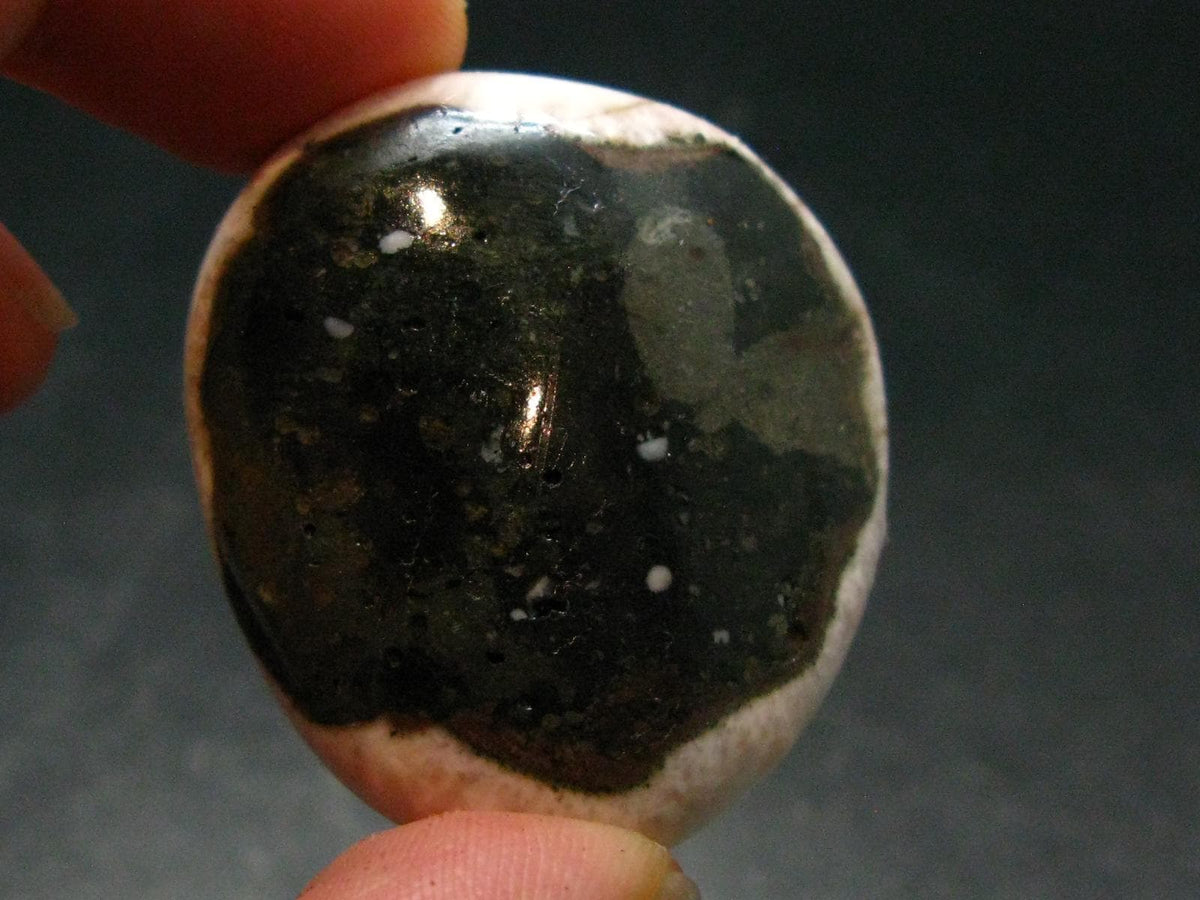 Natrolite Tumbled Stone from Indonesia - 1.5" - 21.90 Grams