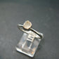 Phenakite Phenacite Sterling Silver Size 8 Ring from Nigeria - 1.91 Grams