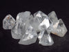 Lot of 10 Clear Apophylite Apophyllite Crystals From India - 26 Grams