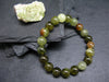Vesuvianite Idocrase Genuine Bracelet ~ 7 Inches ~ 10mm Round Beads