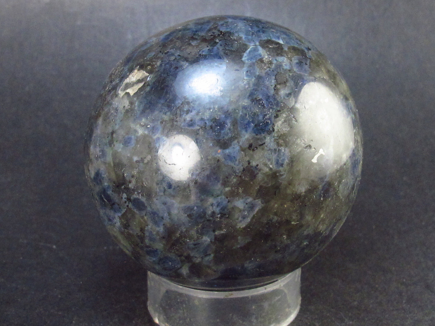 Rare Iolite Cordierite Sphere from Tanzania - 219 Grams - 2.2"