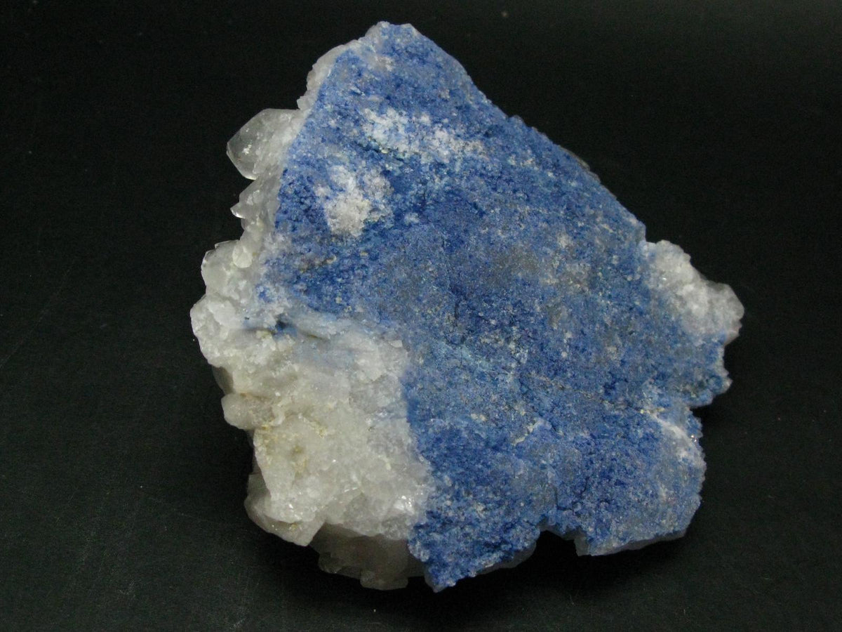 Dumortierite In Quartz Inclusion Cluster From Brazil - 4.3" - 253.86 Grams