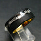Muonionalusta Meteorite Steel Ring - 12.13 Grams - Size 7