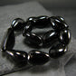 Black Spinel Genuine Bracelet ~ 7 Inches ~ 10mm Tumbled Beads