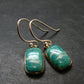 Amazonite Silver Earrings from Russia - 2.47 Grams
