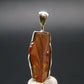 Zincite Zinkite Crystal 925 Silver Pendant From Poland - 0.9" - 2.57 Grams