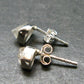 Phenakite Phenacite Stud Earrings Sterling Silver From Russia - 1.14 Grams