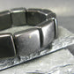 Shungite Genuine Bracelet ~ 7 Inches ~ 12mm Square Beads