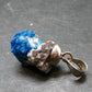 Cavansite Crystal Pendant In Sterling Silver From India - 1.1" - 2.71 Grams