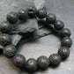 Lava Genuine Bracelet ~ 7 Inches ~ 12mm Round Beads