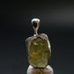 Chrysoberyl Crystal Silver Pendant From Brazil - 1.52 Grams