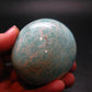 Rich Green Amazonite Tumbled Stone From Madagascar - 2.3"