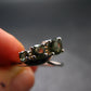 Moldavite Sterling Silver Ring From Czech Republic - Size 5.5 - 2.22 Grams