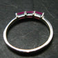 Star Ruby Sterling Silver Ring- Size 8 - 1.71 Grams