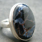 Pietersite Silver Ring From Namibia - Size 8 - 7.26 Grams