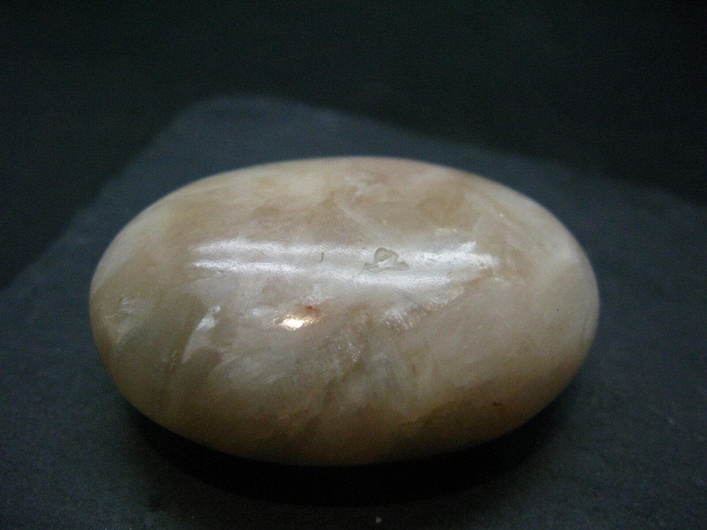 Unique Stilbite Tumbled Stone From India - 2.1"