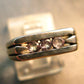 Genuine Alexandrite Gem Silver Ring From Russia - Size 6.75 - 4.63 Grams