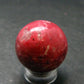 Rare Red Thulite Sphere Ball From Norway - 0.9" - 21.94 Grams