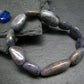 Tanzanite Genuine Bracelet ~ 7 Inches ~ Large Tumbled Beads