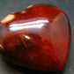 Carnelian Agate Heart From Madagascar - 2.2"